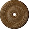 Ekena Millwork Viceroy Medallion (Canopies up to 4 7/8"), 35 1/8"OD x 4 7/8"ID x 2 1/2"P, Smokey Topaz Crackle CM35VISTC - alternate 1